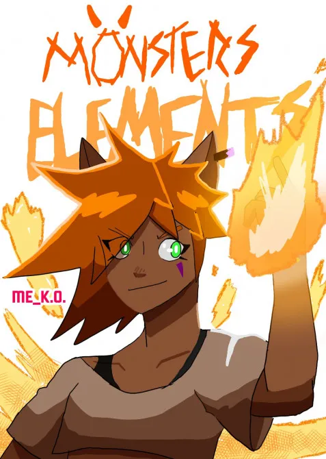 Cómic Monsters Elements por Me_k.0. en Histo