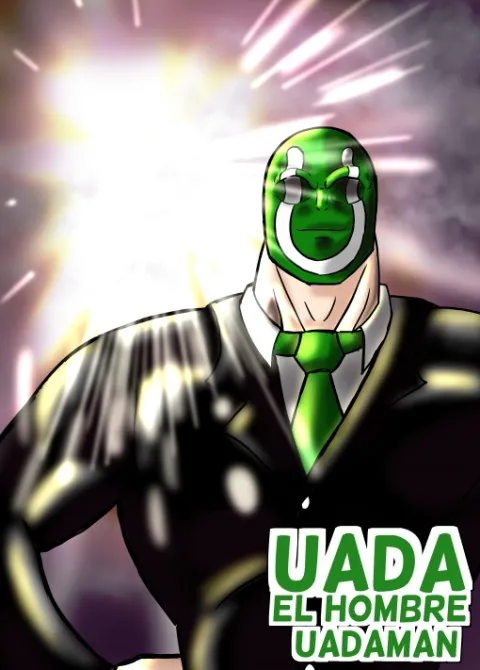 Cómic UADA EL HOMBRE UADAMAN por BENJAMIN en Histo
