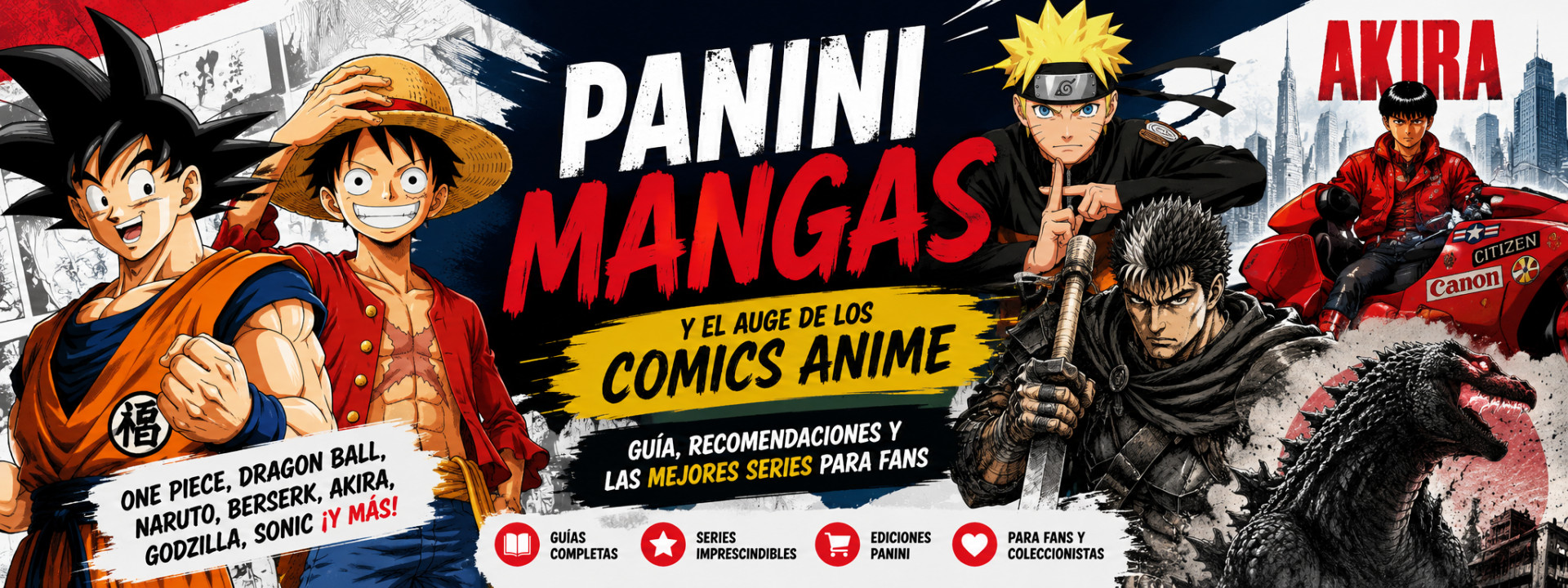 Panini Mangas y el auge de los comics anime: guía para fans y nuevos lectores