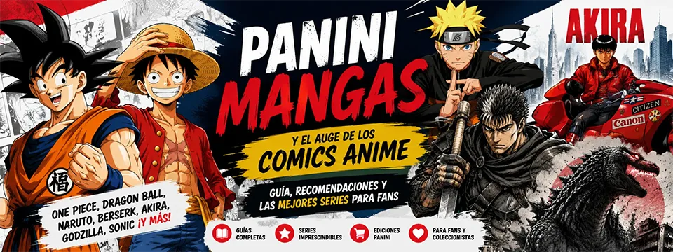 Panini Mangas y el auge de los comics anime: guía para fans y nuevos lectores