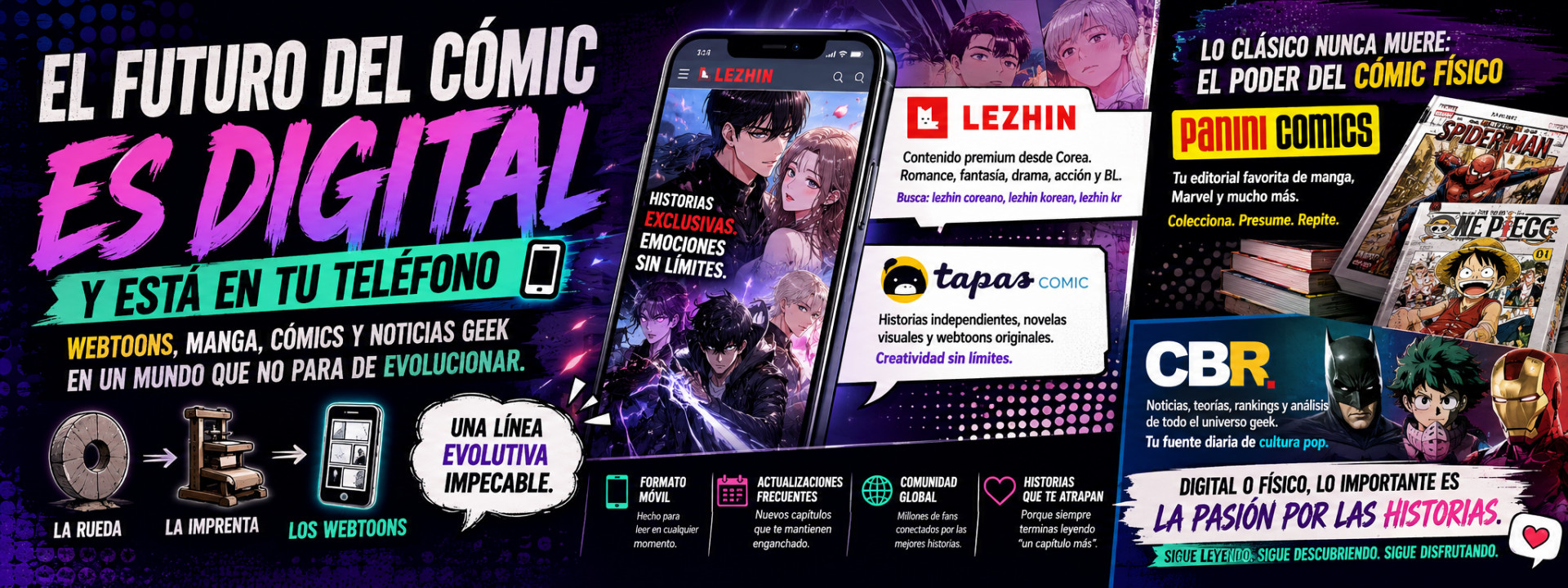 Lezhin, Tapas y el nuevo auge del cómic digital coreano