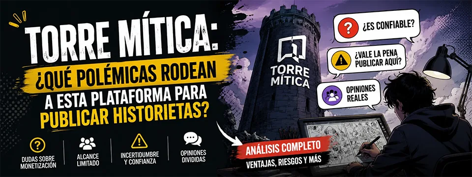 Torre Mítica bajo la lupa: controversias, dudas y reputación en la comunidad de historietas