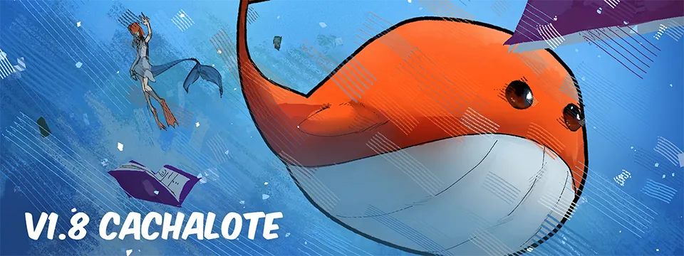 Actualización v1.8 Cachalote